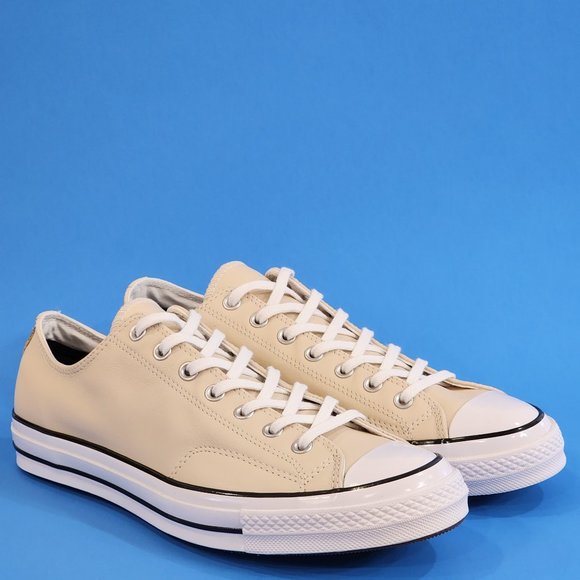 Converse Chuck 70 Low Ox Leather Unisex Sneakers A04423C NWT